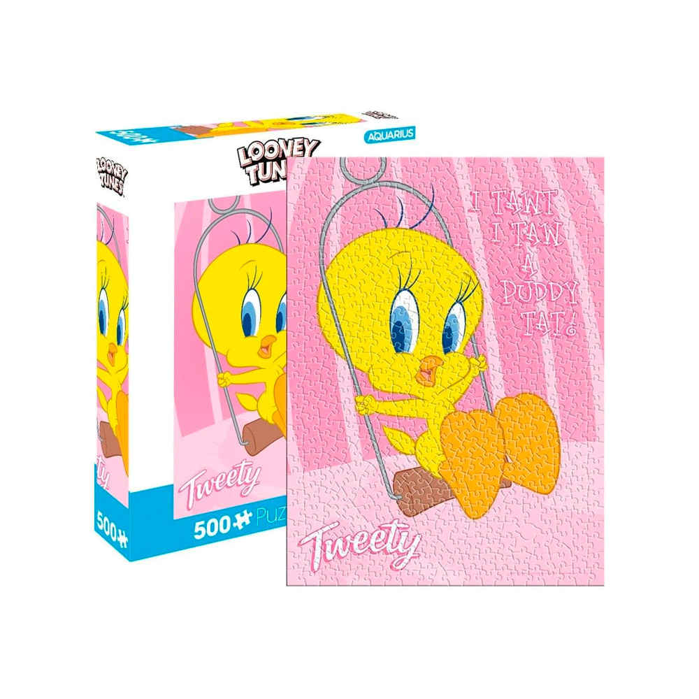 Rompecabeza AQUARIUS Looney Tunes Tweety 500 Piezas