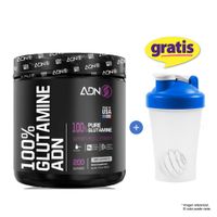 Glutamina ADN Nutrition 500 gramos + Shaker