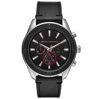 Reloj Armani Exchange Enzo AX1817 Fecha Cronometro Correa de Cuero Negro