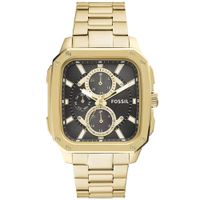 Reloj Fossil Inscription BQ2656 Multifuncional Acero Inoxidable Dorado Gris