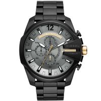 Reloj Diesel Mega Chief DZ4479 Fecha Cronómetro Acero Inoxidable Negro