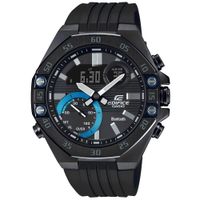 Reloj Casio Edifice ECB-10PB-1A Bluetooth Digital Analógico Acero Inoxidable Correa Resina Negro