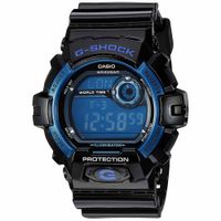 Reloj Casio G-Shock G8900A-1 Digital Luz Led Resina Negro Azul