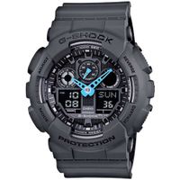 Reloj Casio G-Shock GA100C-8A Digital Analogico Luz Automática Resina Gris