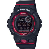 Reloj Casio G-Shock GBD800-1 Bluetooth Alarma Acuático Rojo Negro