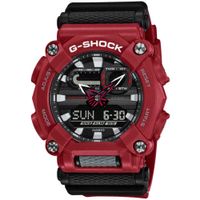 Reloj Casio G-Shock GA900-4 Digital Analogico Luz LED Resina Rojo Negro