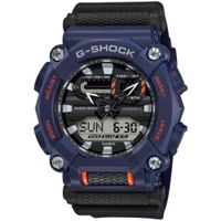 Reloj Casio G-Shock GA900-2A Digital Analogico Acuático Luz Led Resina Azul Negro