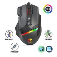 MOUSE GAMER CYBERTEL KILLER CBX M600 NEGRO