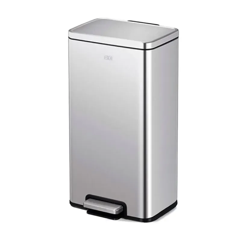 Papelera con pedal de Acero Inoxidable 30L (33.3x61.7 cm)