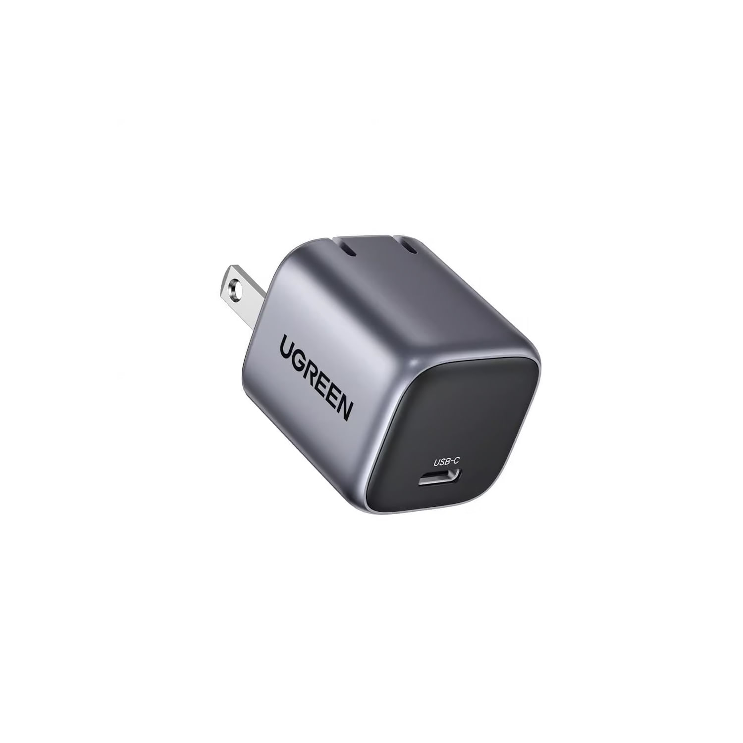 Cargador Ugreen Nexode 20W USB-C PD GaN Fast Charger Space Gray 90902