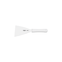 Espátula Raspador Tramontina Profesional con Lámina en Acero Inoxidable y Mango de Polipropileno Blanco 5x4""
