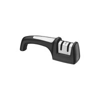 Afilador de Cuchillos Tramontina Profio Doble Faz Diamantado con Soporte en ABS y Acero Inoxidable