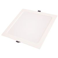 Plafón LED Tramontina Cuadrado de Empotrar Slim 1000 lm 12 W bivolt 6500 k Luz Blanca