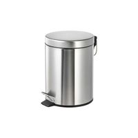 Papelera con pedal de Acero Inoxidable 8L (22x32.5 cm)