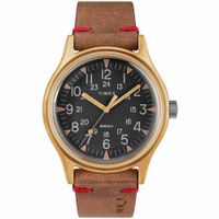 Reloj Timex MK1 TW2R96700 Luz de Fondo Indiglo Correa de Cuero Marrón