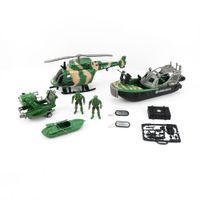 Set De Juego Happy Valley Helicóptero Militar