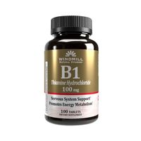 Vitamina B1 100mg 100 tabletas - Windmill