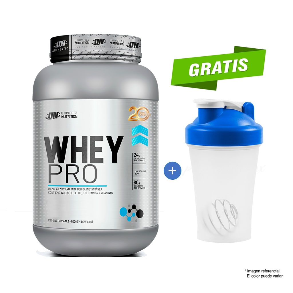 Proteína Universe Nutrition Whey Pro 1.1 kg Vainilla + Shaker