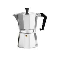 Cafetera Italiana  Moka P6 Tazas de Aluminio Coffe