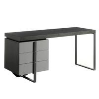 Escritorio Contemporáneo Belot Negro 160cm