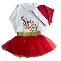 CONJUNTO NAVIDAD DE BEBE TALLA 2