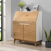 Escritorio Moderno Norfolk Marrón