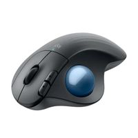 Mouse Logitech M575S, trackball inalámbrico silencioso, wireless bolt/bluetooth USB-A BLACK