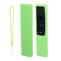 Control Remoto Para Samsung Con Voz Smart 4k Ws-2022+ Funda Verde Neón
