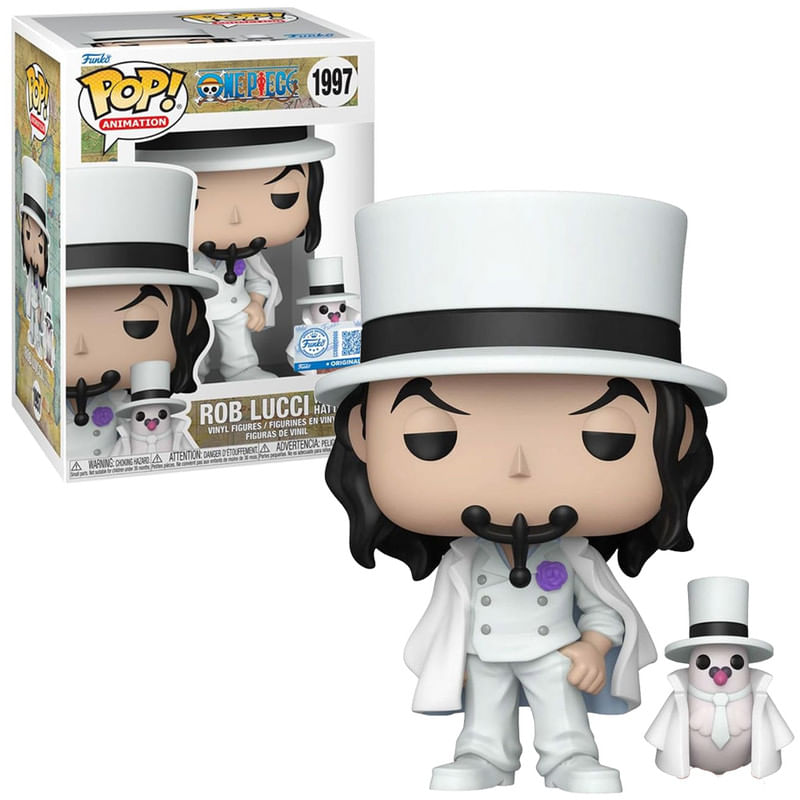 Funko Pop One Piece - Rob Lucci con Hatori #1997