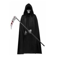 Disfraz de La Parca de 4 Piezas con Guadaña Halloween