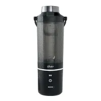 Oster Licuadora Portátil, GoMAX, 590 ml de Capacidad, para Smoothies, Negro, BLSTGFP-B20-000