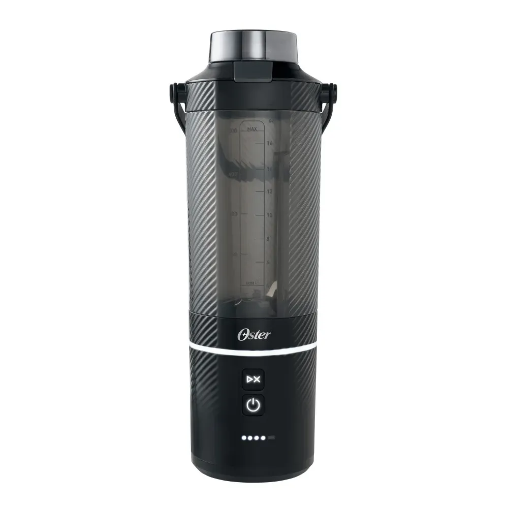 Oster Licuadora Portátil, GoMAX, 590 ml de Capacidad, para Smoothies, Negro, BLSTGFP-B20-000