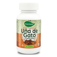 UÑA DE GATO Y CAMU CAMU FITOSANA - FRASCO 100U