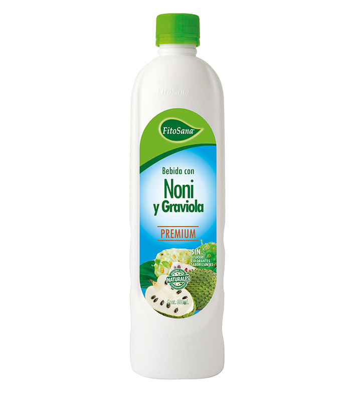 NONI Y GRAVIOLA FITOSANA PREMIUM - BEBIDA 600ML