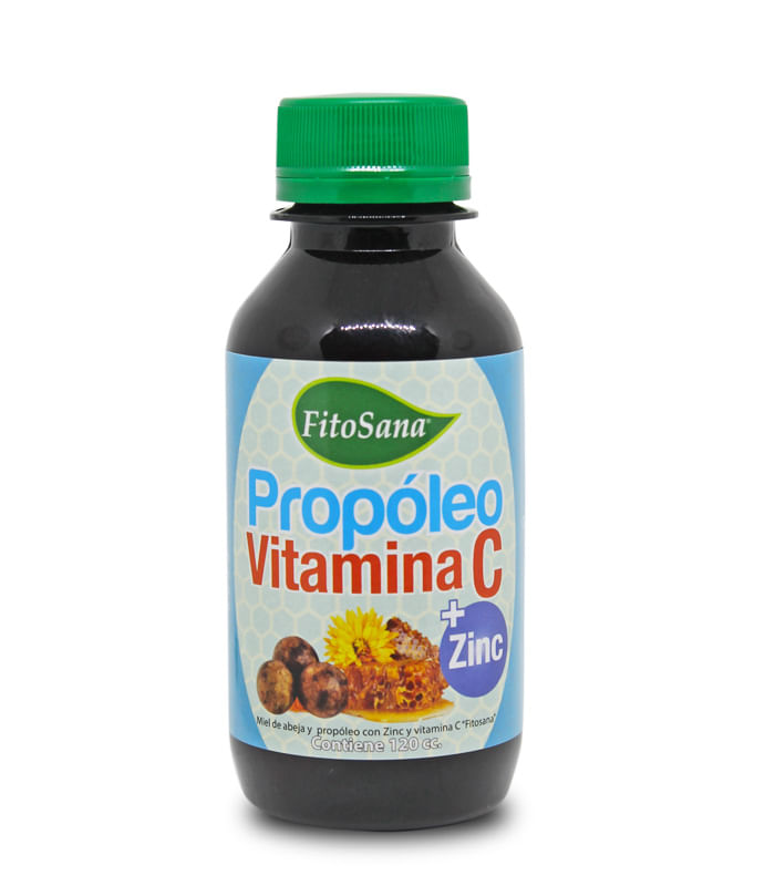 PROPOLEO VITAMINA C + ZINC FITOSANA 120CC
