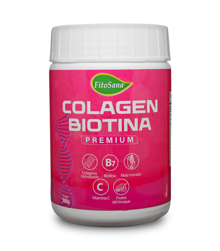 COLAGEN BIOTINA PREMIUM FITOSANA - COLAGENO HIDROLIZADO 300G