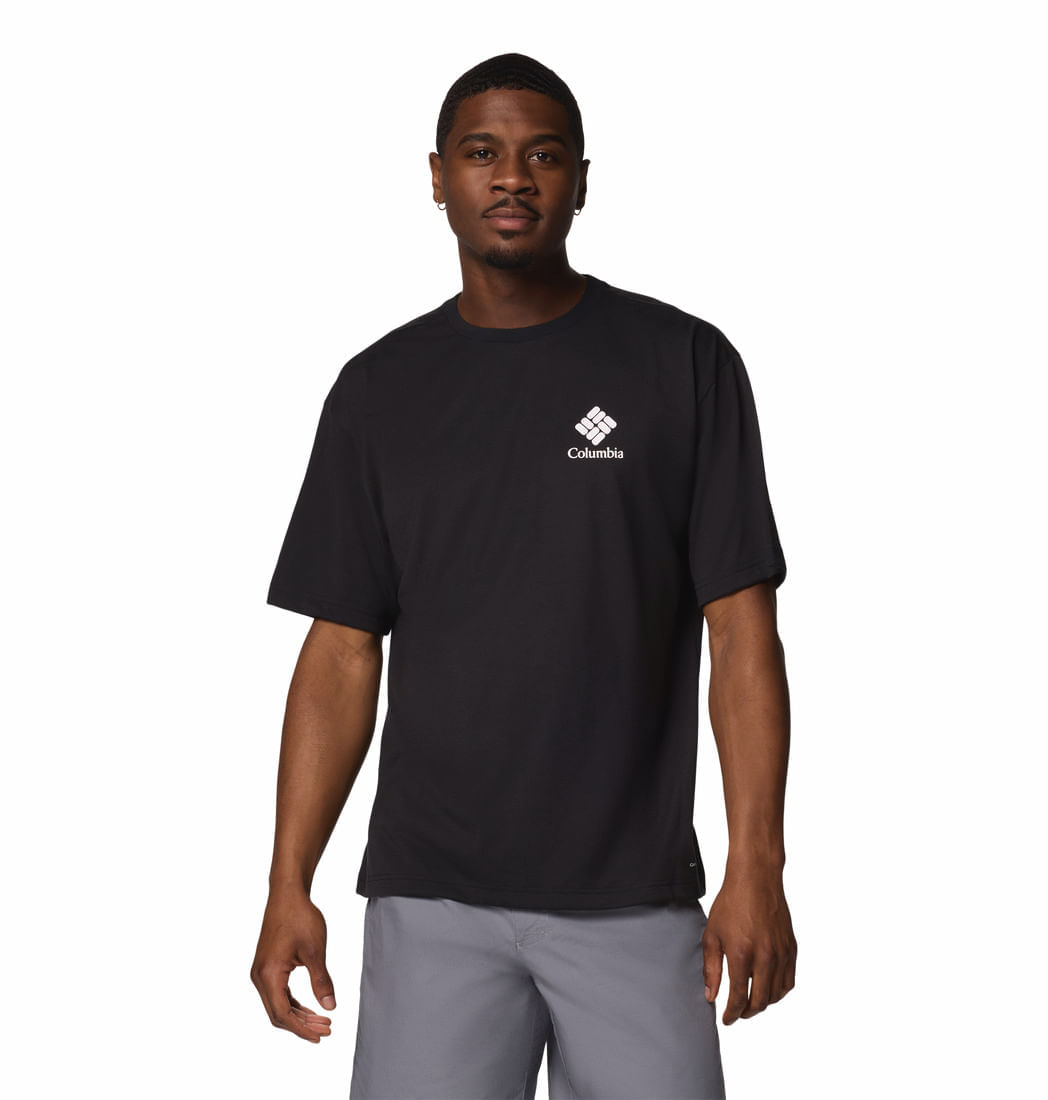 Polo Para Hombre Manga Corta Cedar Trail™ Negro Vestuario
