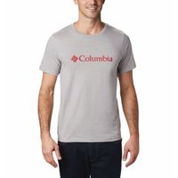 Polo Para Hombre Manga Corta CSC Basic Logo™ Gris Vestuario