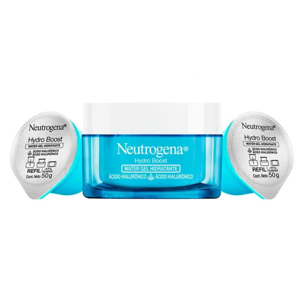 Combo Neutrogena Hydro Boost: Water Gel + 2 Repuestos