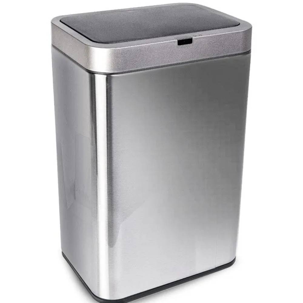 Papelera con sensor de Acero Inoxidable 20 L (28x43.3 cm) - MEGA IMPORT