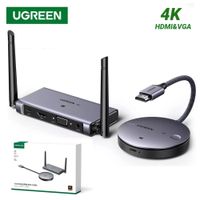 Extensión Extender HDMI VGA INALAMBRICO 50 Metros UGREEN 60Hz 4K 5Ghz