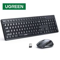 Kit Teclado y Mouse Inalambrico UGREEN ergonomico hasta 5 DPI 2.4Hz