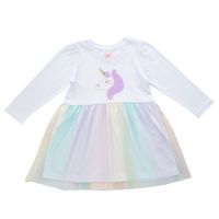 Disfraz Vestido Tutú Unicornio Manga Larga Bebé Niña BABY EUREKA