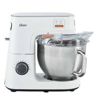 Batidora Planetaria Oster® 5.2L Heatsoft FPSTSMPL4W Blanco - Tecnología HEATSOFT Oferta!