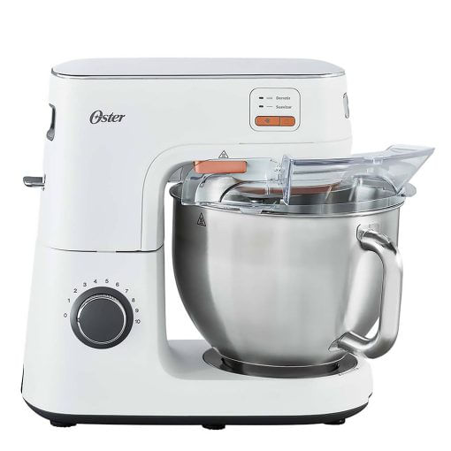 Batidora Planetaria Oster® 5.2L Heatsoft FPSTSMPL4W Blanco - Tecnología HEATSOFT Oferta!
