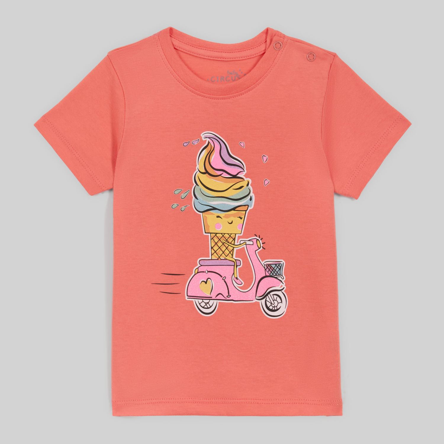 Polo Para Bebe Niña Baby Circus Yb