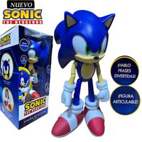 Muñeco Sonic The Hedgehog Musical y Articulable Azul SONIC-M1