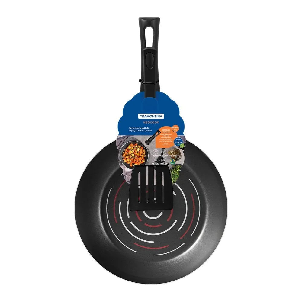 Sartén de Aluminio antiadherente Neocook con espátula 26Cm - 75145917