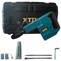 Martillo Demoledor Industrial XTD 1500W 11E-1 + Accesorios