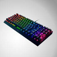 Teclado gamer Razer Blackwidow V3 TKL Mechanical Switch Yellow US Chroma